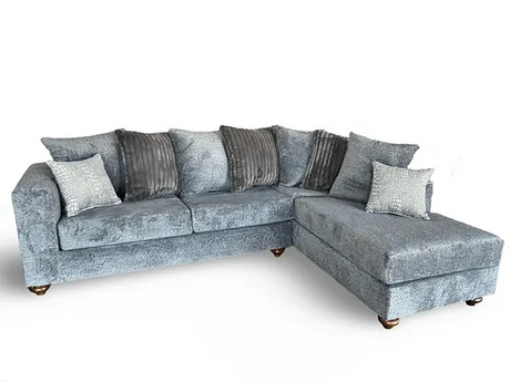 Rivera Grey Right Arm Facing (RAF) Sectional by New Era Innovations at Eve Furniture
