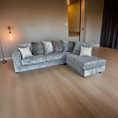 Rivera Grey Right Arm Facing (RAF) Sectional by New Era Innovations at Eve Furniture