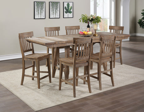 Riverdale 7-Piece Counter Set by Steve Silver at Eve Furniture