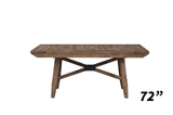 Riverdale Beige/Driftwood Trestle Dining Room Set by Steve Silver at Eve Furniture