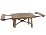 Riverdale Beige/Driftwood Trestle Dining Room Set by Steve Silver at Eve Furniture