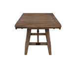 Riverdale Beige/Driftwood Trestle Dining Room Set by Steve Silver at Eve Furniture