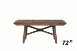Riverdale Beige/Driftwood Trestle Dining Room Set by Steve Silver at Eve Furniture