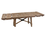 Riverdale Beige/Driftwood Trestle Dining Room Set by Steve Silver at Eve Furniture