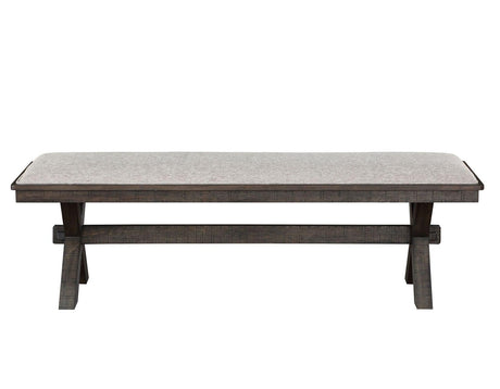 Riverdale Bench, Black by Steve Silver at Eve Furniture