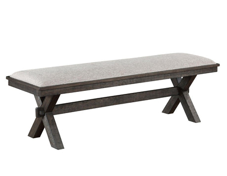 Riverdale Bench, Black by Steve Silver at Eve Furniture