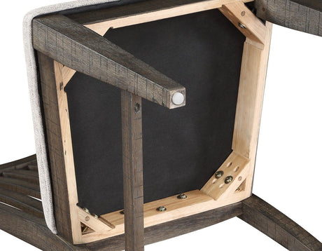 Riverdale Bench, Black by Steve Silver at Eve Furniture