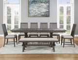 Riverdale Bench, Black by Steve Silver at Eve Furniture