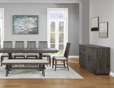 Riverdale Black/Light Gray Dining Room Set by Steve Silver at Eve Furniture