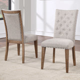 Riverdale Brown Trestle Dining Room Set by Steve Silver at Eve Furniture
