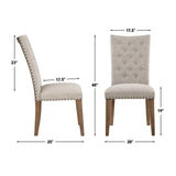 Riverdale Brown Trestle Dining Room Set by Steve Silver at Eve Furniture