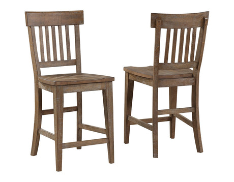 Riverdale Driftwood Counter Height Dining Set by Steve Silver at Eve Furniture