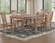 Riverdale Driftwood Dining Room Set by Steve Silver at Eve Furniture