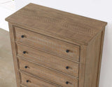 Riverdale Driftwood Storage Platform Bedroom Set by Steve Silver at Eve Furniture