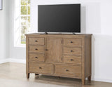 Riverdale Driftwood Storage Platform Bedroom Set by Steve Silver at Eve Furniture