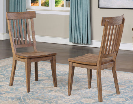 Riverdale Driftwood Trestle Dining Room Set by Steve Silver at Eve Furniture