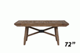 Riverdale Driftwood Trestle Dining Room Set by Steve Silver at Eve Furniture