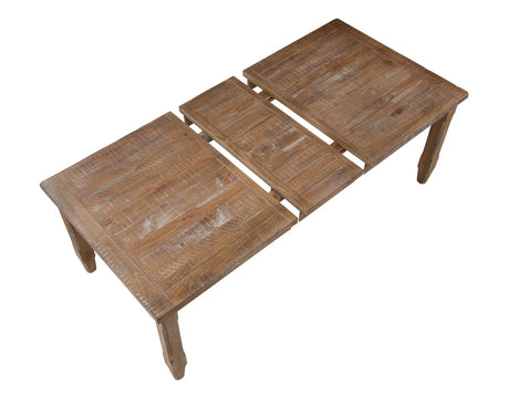 Riverdale Oatmeal/Driftwood Dining Room Set by Steve Silver at Eve Furniture
