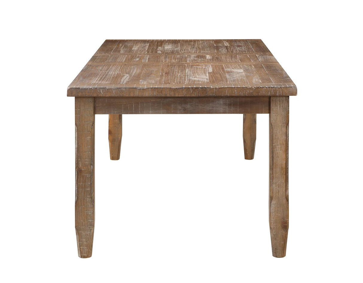 Riverdale Oatmeal/Driftwood Dining Room Set by Steve Silver at Eve Furniture