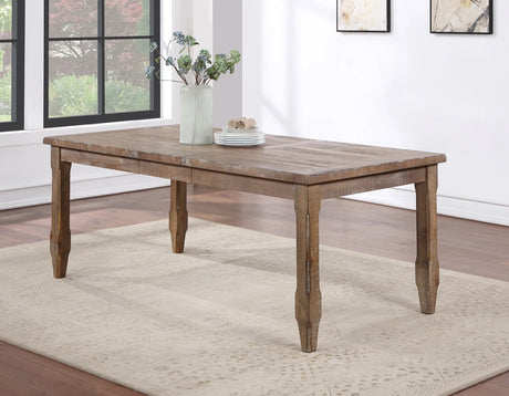 Riverdale Oatmeal/Driftwood Dining Room Set by Steve Silver at Eve Furniture