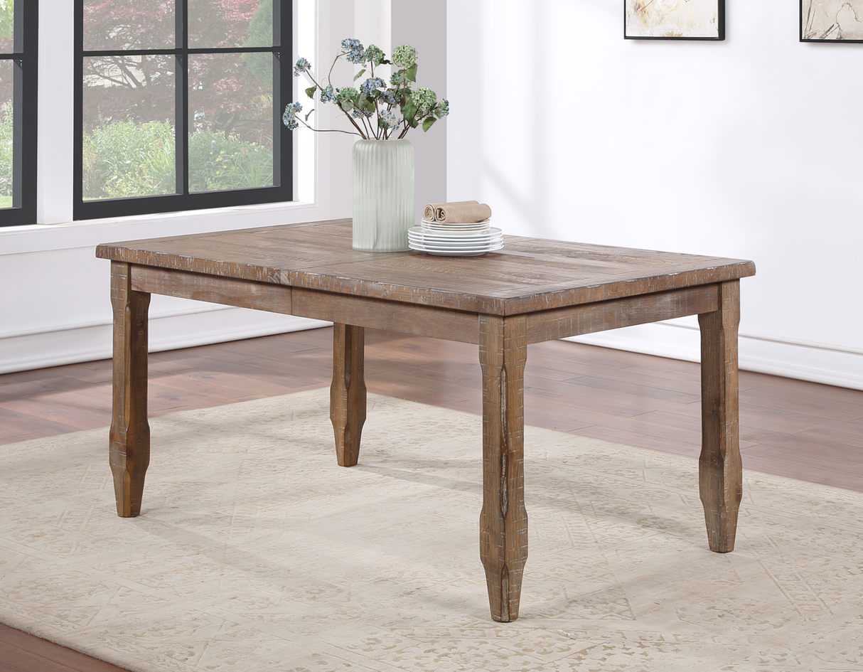Riverdale Oatmeal/Driftwood Dining Room Set by Steve Silver at Eve Furniture