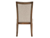 Riverdale Oatmeal/Driftwood Dining Room Set by Steve Silver at Eve Furniture