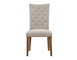 Riverdale Oatmeal/Driftwood Dining Room Set by Steve Silver at Eve Furniture