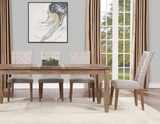 Riverdale Oatmeal/Driftwood Dining Room Set by Steve Silver at Eve Furniture