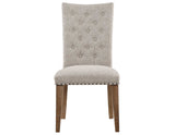 Riverdale Oatmeal/Driftwood Trestle Dining Room Set by Steve Silver at Eve Furniture