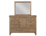 Riverdale Driftwood 4-Piece King Panel Bedroom Set by Steve Silver at Eve Furniture