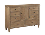 Riverdale Driftwood 4-Piece King Panel Bedroom Set by Steve Silver at Eve Furniture