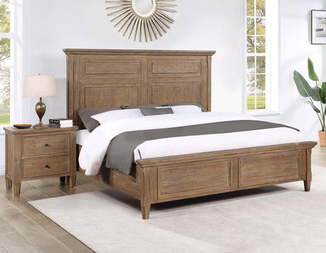 Riverdale Driftwood 4-Piece Queen Panel Bedroom Set by Steve Silver at Eve Furniture