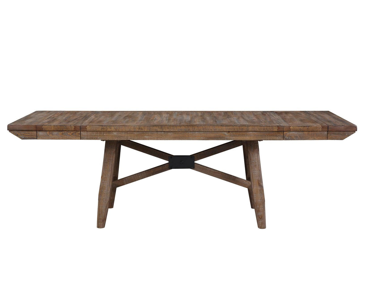 Riverdale 96-inch Dining Table w/2 12-inch Leaves by Steve Silver at Eve Furniture