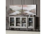 Rivers A Flowing Green/Grey Canvas by Crestview at Eve Furniture