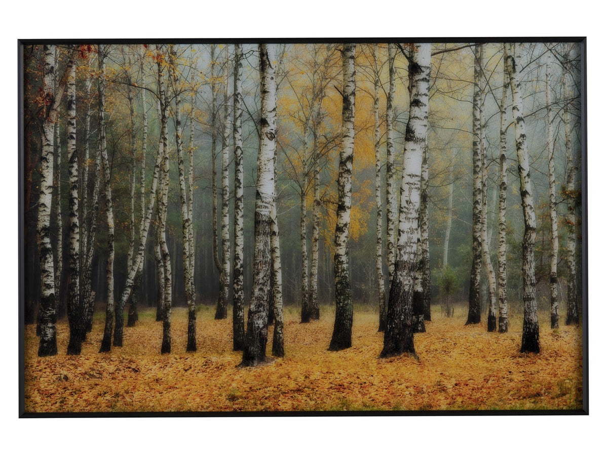 Rivers Yellow/Brown Wall Art by Crestview at Eve Furniture