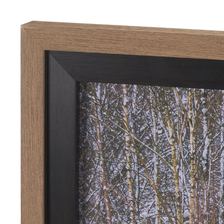 Riverside Reflection - Forest by Mikael Svensson a Framed Photo Art Print Matted under Glass by Mercana at Eve Furniture