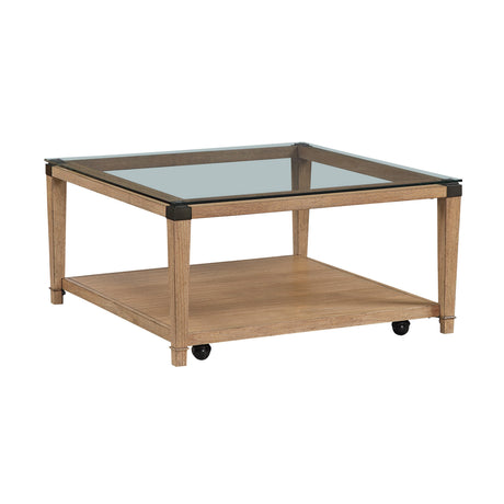 Riverton Brown Cocktail Table by Homelegance at Eve Furniture