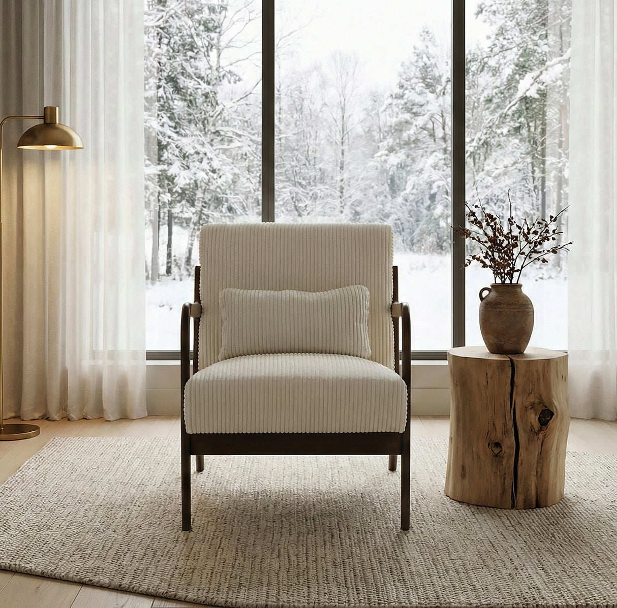 Riverton Brown Cocktail Table by Homelegance at Eve Furniture