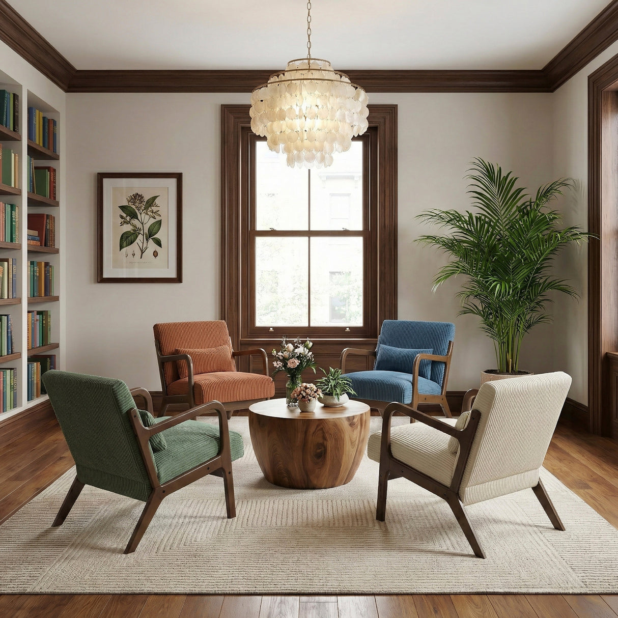 Riverton Brown Cocktail Table by Homelegance at Eve Furniture