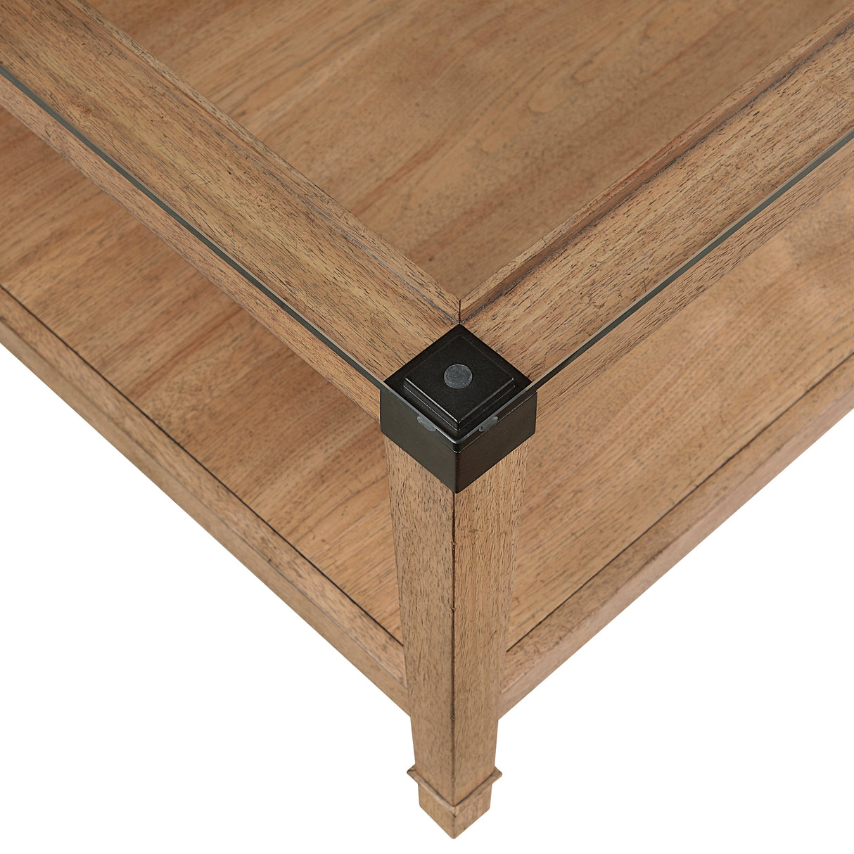 Riverton Brown Cocktail Table by Homelegance at Eve Furniture