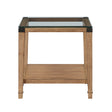 Riverton Brown End Table by Homelegance at Eve Furniture