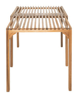 Riviera Natural Outdoor Extendable Dining Table by Zuomod at Eve Furniture