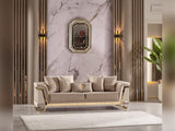 Rixos 3-pieces (Sofa & Loveseat & Chair) Livingroom Set in Beige by Furnia at Eve Furniture