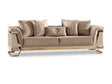 Rixos Beige Stationary Sofa by Furnia at Eve Furniture