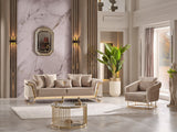 Rixos Chair Beige by Furnia at Eve Furniture