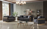 Riya Luxury Living Room Set by Cosmos Furniture at Eve Furniture