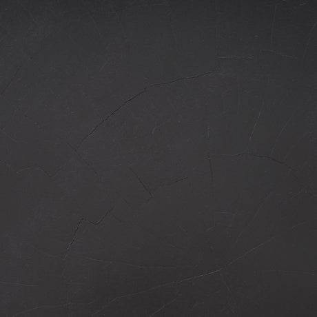 Riya Solid Black Wooden Stool by Mercana at Eve Furniture