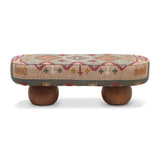 Rizi Textured Wool Upholstered Bench by TOV Furniture at Eve Furniture