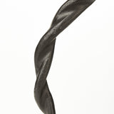 Rizwan (Small) Black Aluminum Braided Circular Object by Mercana at Eve Furniture