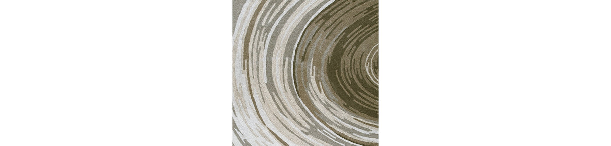 Rizwana Ivory/Brown/Gray Large Rug by ASHLEY FURNITURE at Eve Furniture